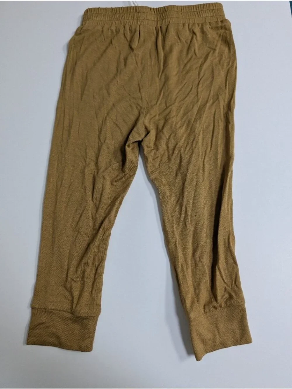 Kate Quinn Bamboo Pocket Jogger Cuffed Fennel Gold 2T Pants